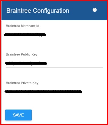 User Guide Braintree