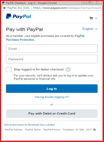 User Guide Paypal