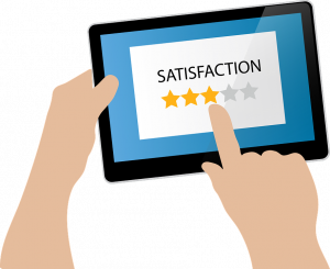 Customer satisfaction feedback